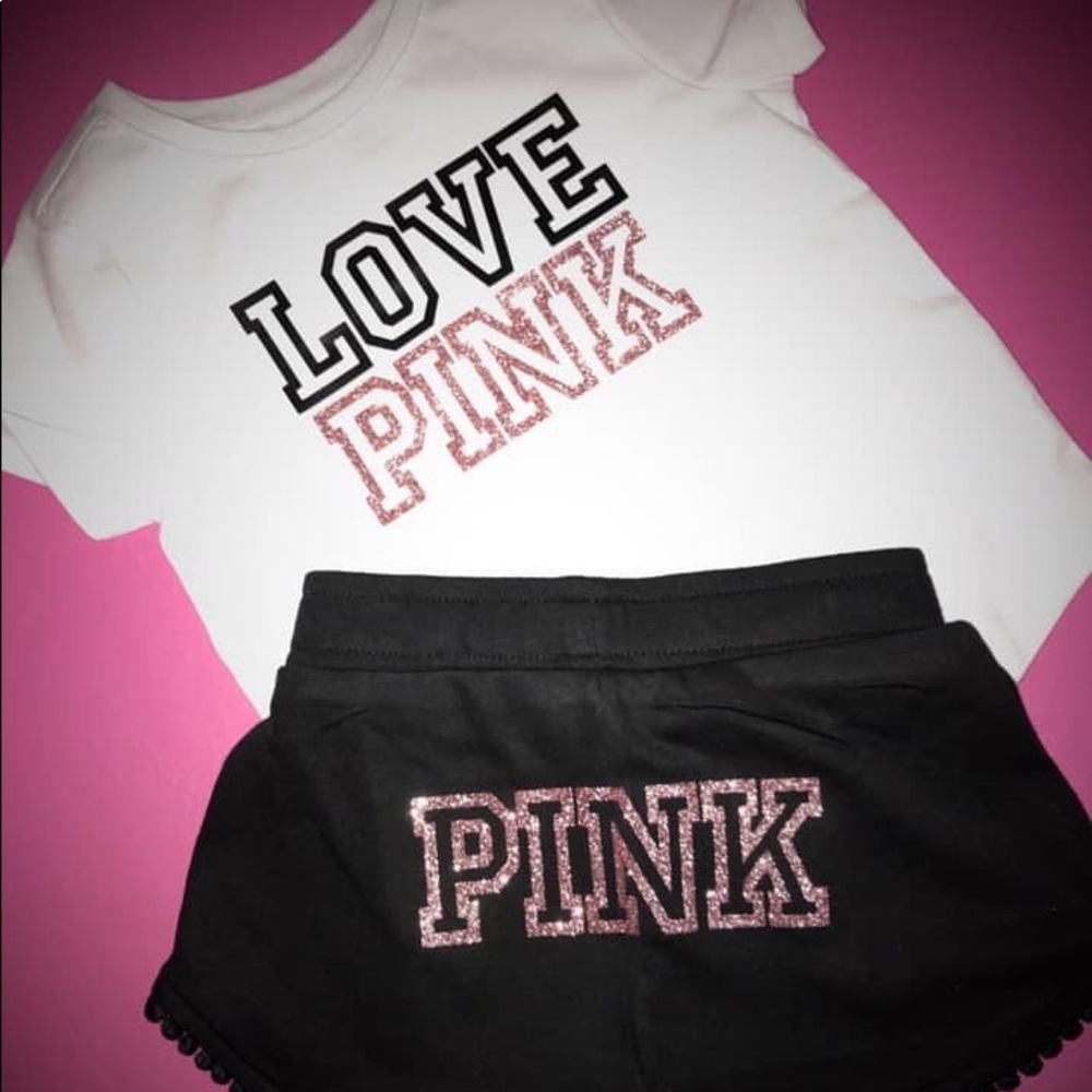Custom Love Pink Outfit